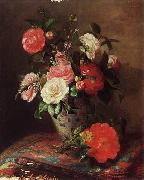 unknow artist Floral, beautiful classical still life of flowers 026 painting